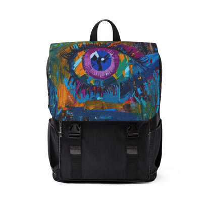 "Artistic Eye" by Brooke Lumbus | Shoulder Backpack