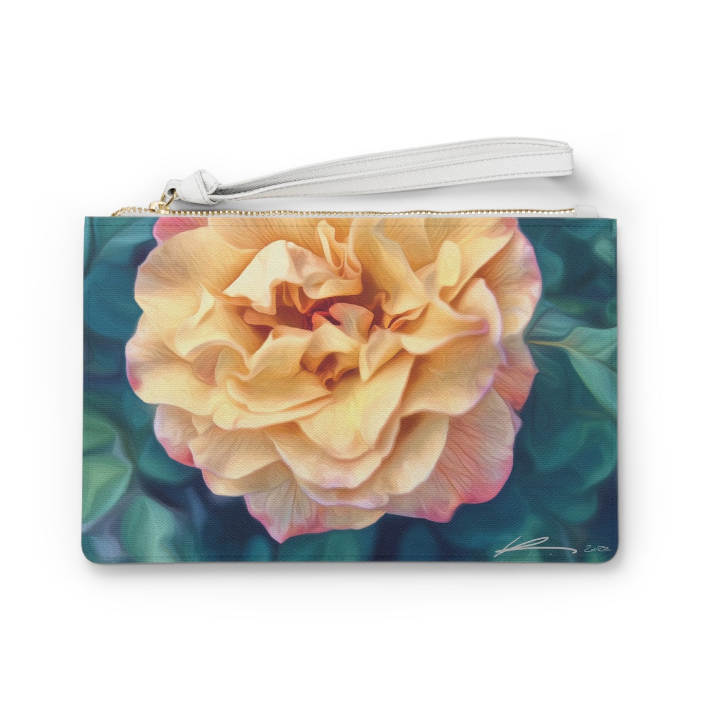 "Yellow Rose" by Brooke Lumbus | Clutch Bag