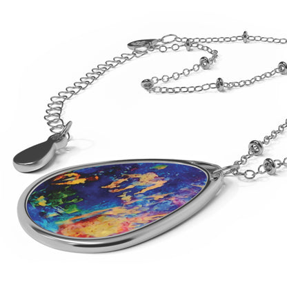 "Hidden Depths" by Penny May Hineline | Pendant Necklace