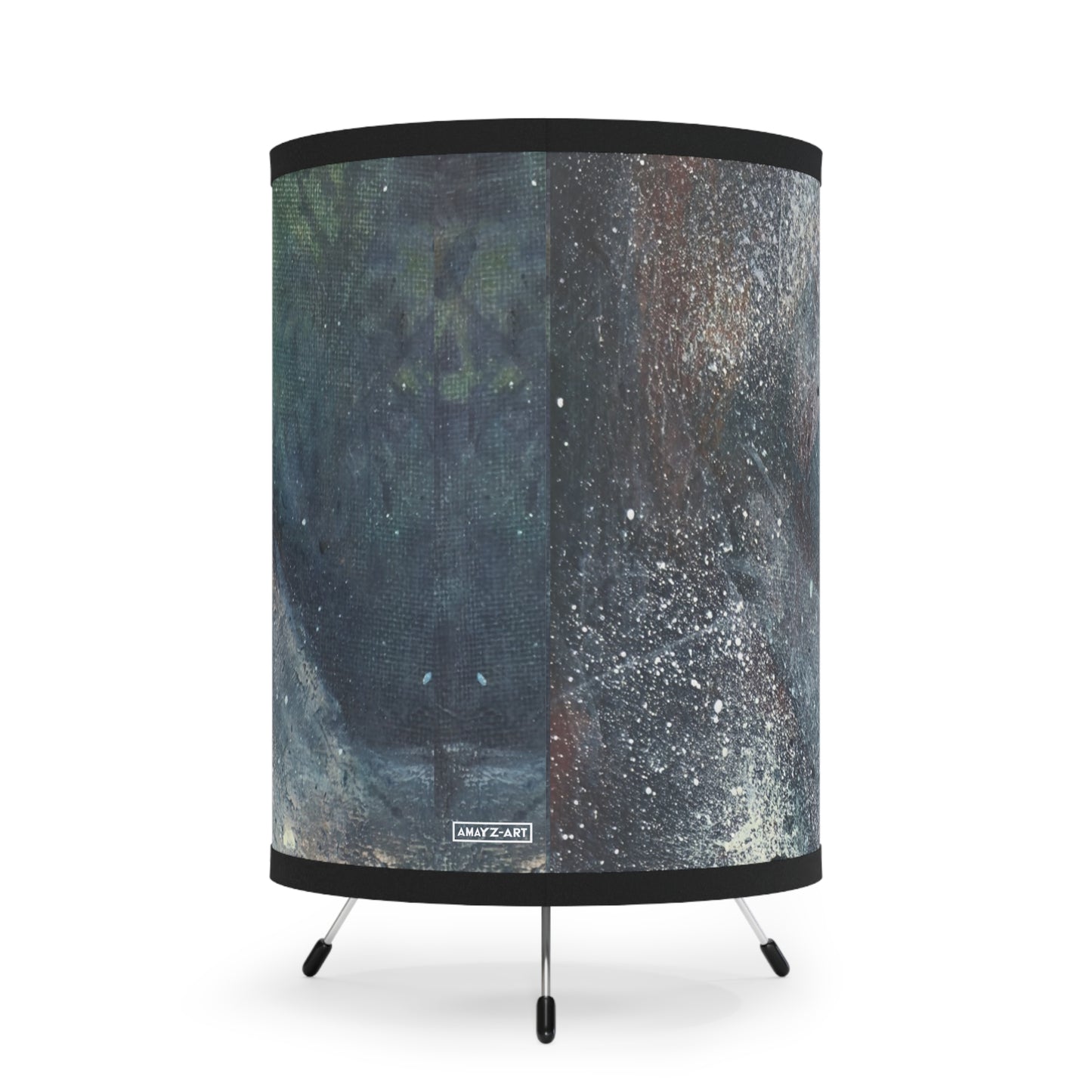 "Ocean's Edge" by Alex May | Tripod Lamp