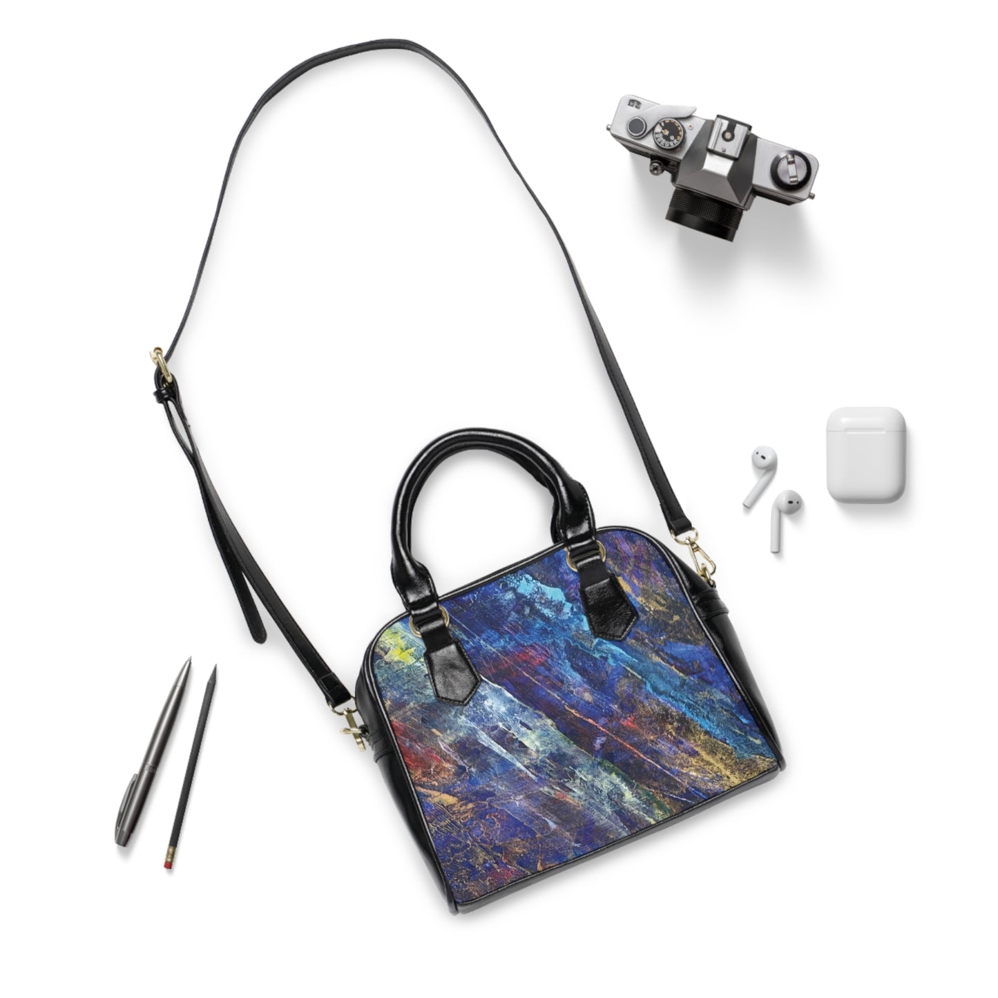 "Spectrum" by Penny Hineline | Shoulder Handbag