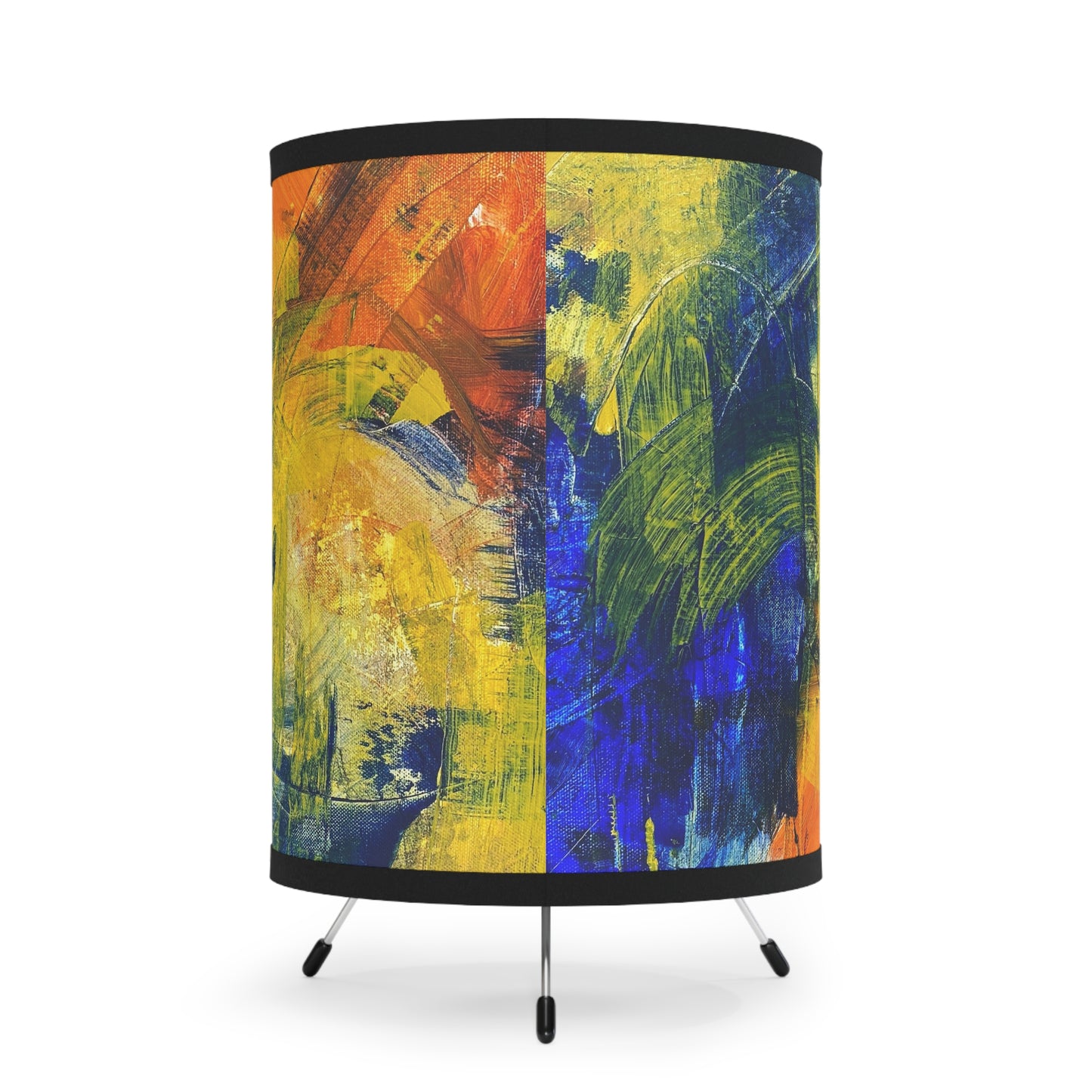 "Into the Blue" by Alex May | Tripod Lamp