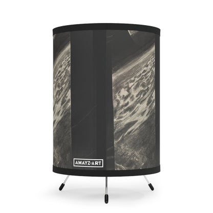 "So Long and Thanks For All The Fish" by Pam Brown | Tripod Lamp