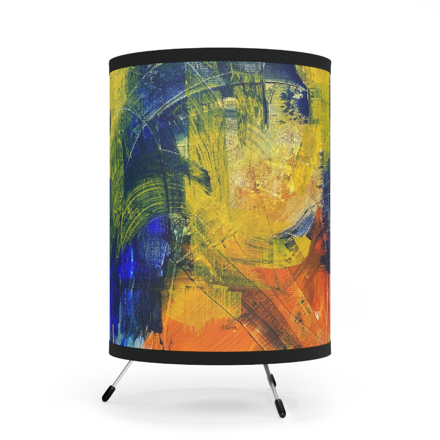 "Into the Blue" by Alex May | Tripod Lamp