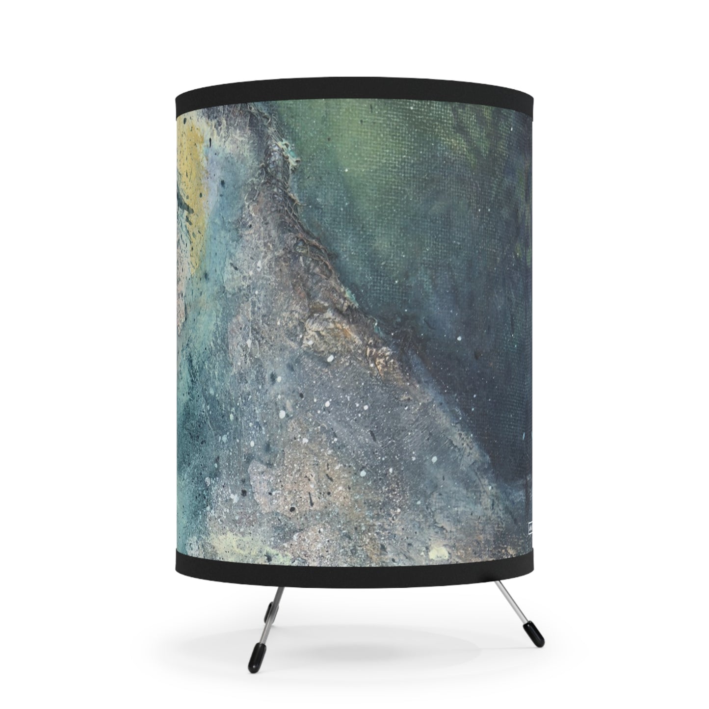 "Ocean's Edge" by Alex May | Tripod Lamp
