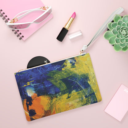 "Into The Blue" by Alex May | Clutch Bag