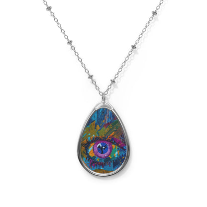 "Artistic Eye" by Brooke Lumbus | Pendant Necklace