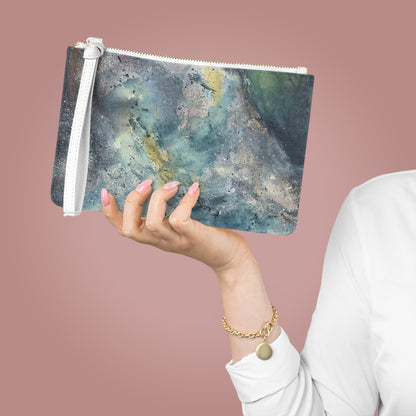 "Ocean's Edge" by Alex May | Clutch Bag