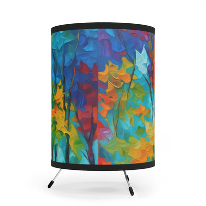 "Forest Celebration" Tripod Lamp