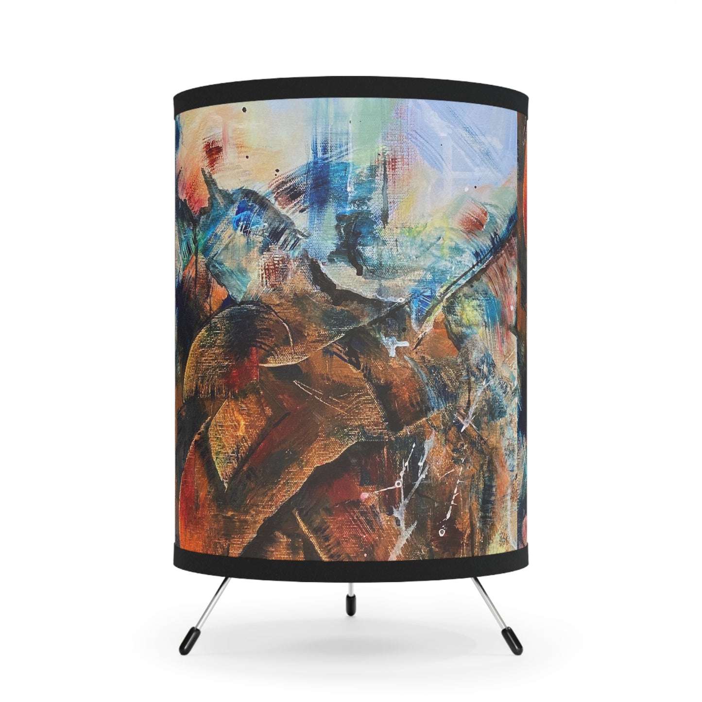 "Convergence" by Alex May | Tripod Lamp