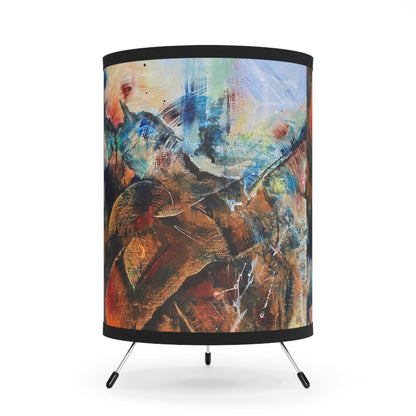 "Convergence" by Alex May | Tripod Lamp