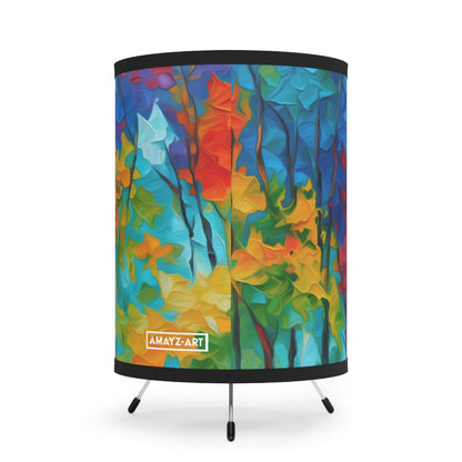 "Forest Celebration" Tripod Lamp
