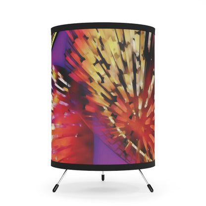 "Lit" by Broooke Lumbus | Tripod Lamp