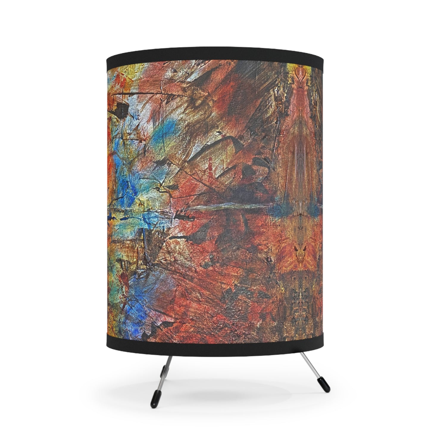 "Cavern" by Alex May | Tripod Lamp