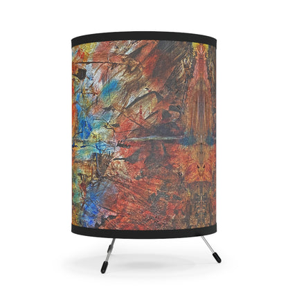 "Cavern" by Alex May | Tripod Lamp