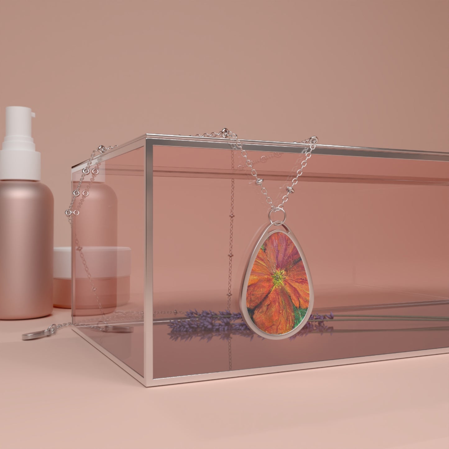 "Tangible" by Penny May Hineline | Pendant Necklace