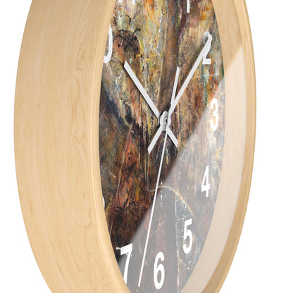 "Woven" by Alex May | Wall Clock