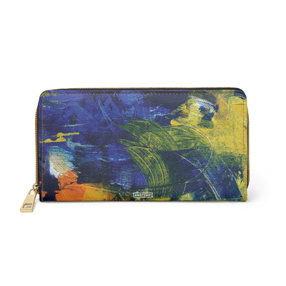 "Into the Blue" by Alex May | Zipper Wallet