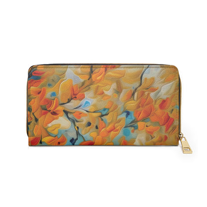 "Flora Joy" by Pamela Brown | Zipper Wallet
