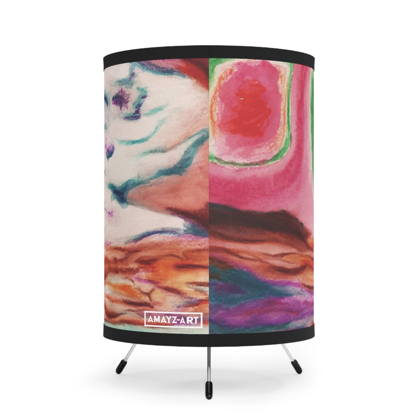 "Aura" by Pam Brown | Tripod Lamp