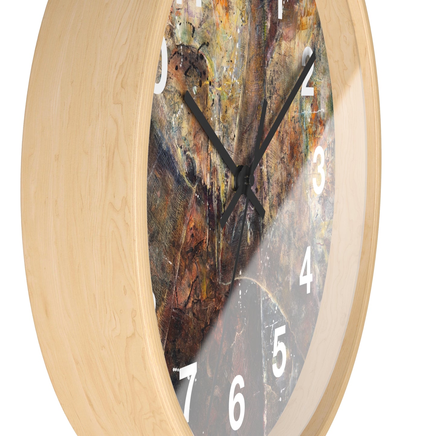 "Woven" by Alex May | Wall Clock