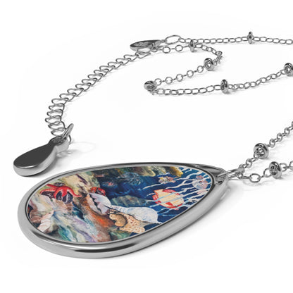 "Whas Up" by Penny May Hineline | Pendant Necklace