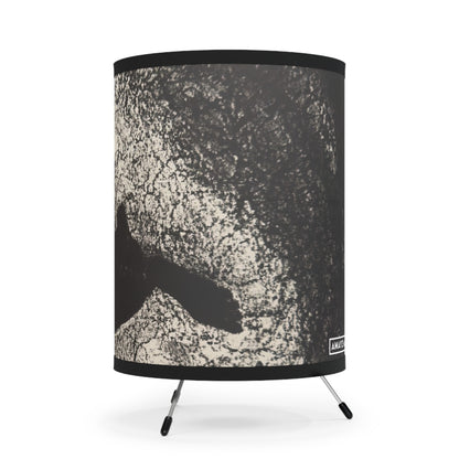 "Suspended" by Pam Brown | Tripod Lamp