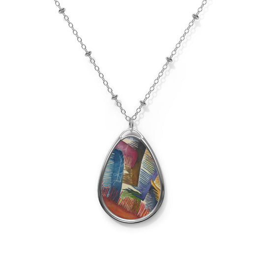 "Combs" by Pam Brown | Pendant Necklace