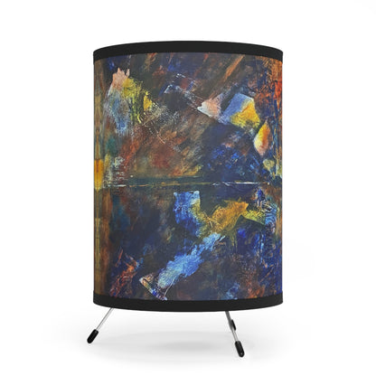 "Cavern" by Alex May | Tripod Lamp