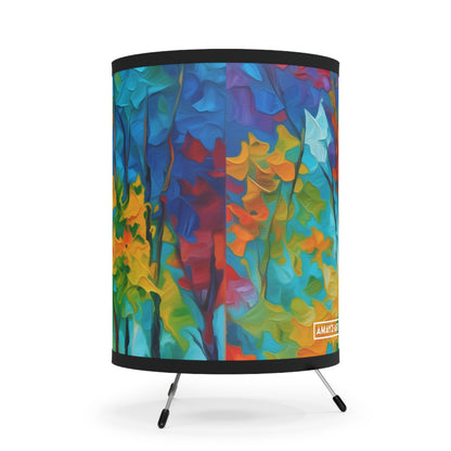 "Forest Celebration" Tripod Lamp