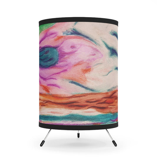 "Aura" by Pam Brown | Tripod Lamp