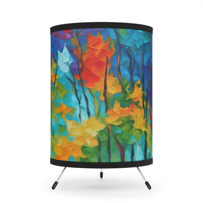 "Forest Celebration" Tripod Lamp