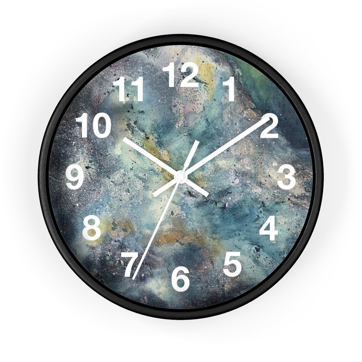 "Ocean's Edge" by Alex May, Wall Clock