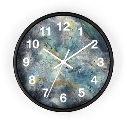 "Ocean's Edge" by Alex May, Wall Clock
