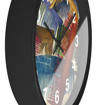"Combs" by Pam Brown, Wall Clock