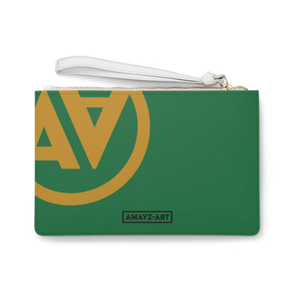 "Leafy" by Brooke Lumbus | Clutch Bag