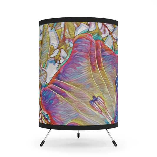 "Sacred Datura" by Brooke Lumbus | Tripod Lamp