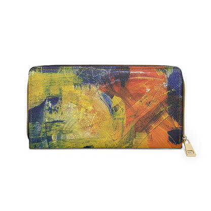 "Into the Blue" by Alex May | Zipper Wallet