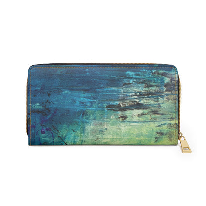 "By the Sea" by Alex May | Zipper Wallet