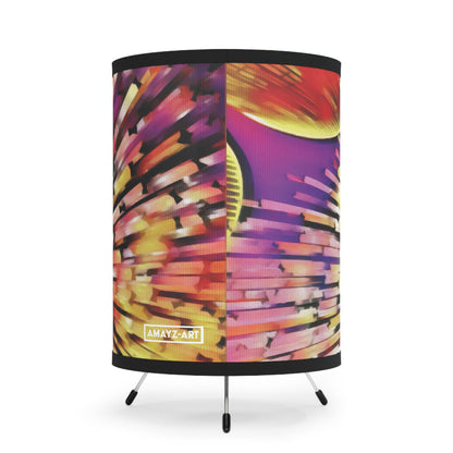 "Lit" by Broooke Lumbus | Tripod Lamp