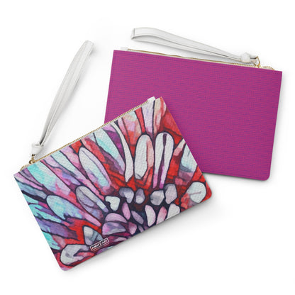 "Flora Burst" by Brooke Lumbus  | Clutch Bag