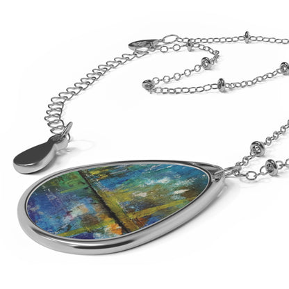 "Swamp" by Penny May Hineline | Pendant Necklace