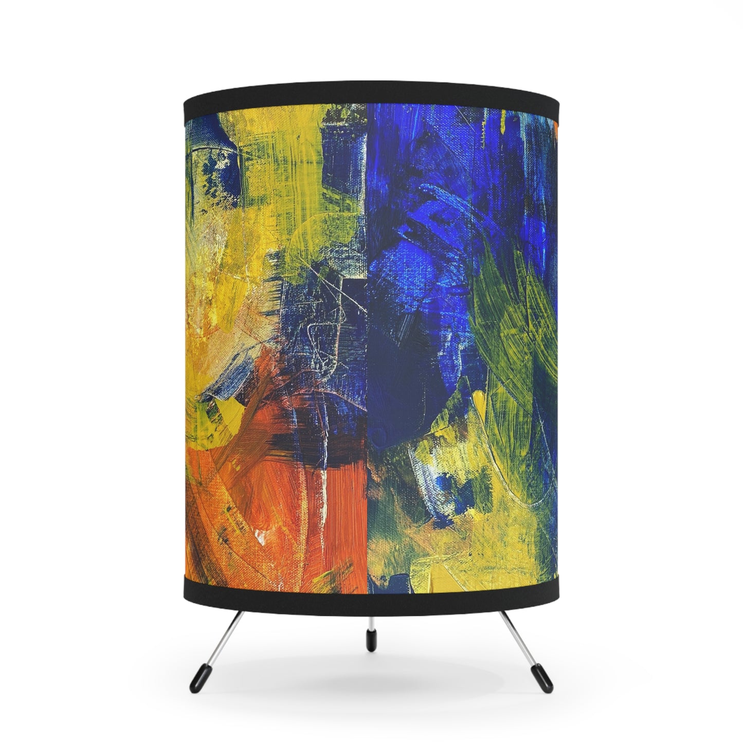 "Into the Blue" by Alex May | Tripod Lamp