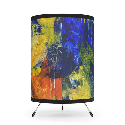 "Into the Blue" by Alex May | Tripod Lamp