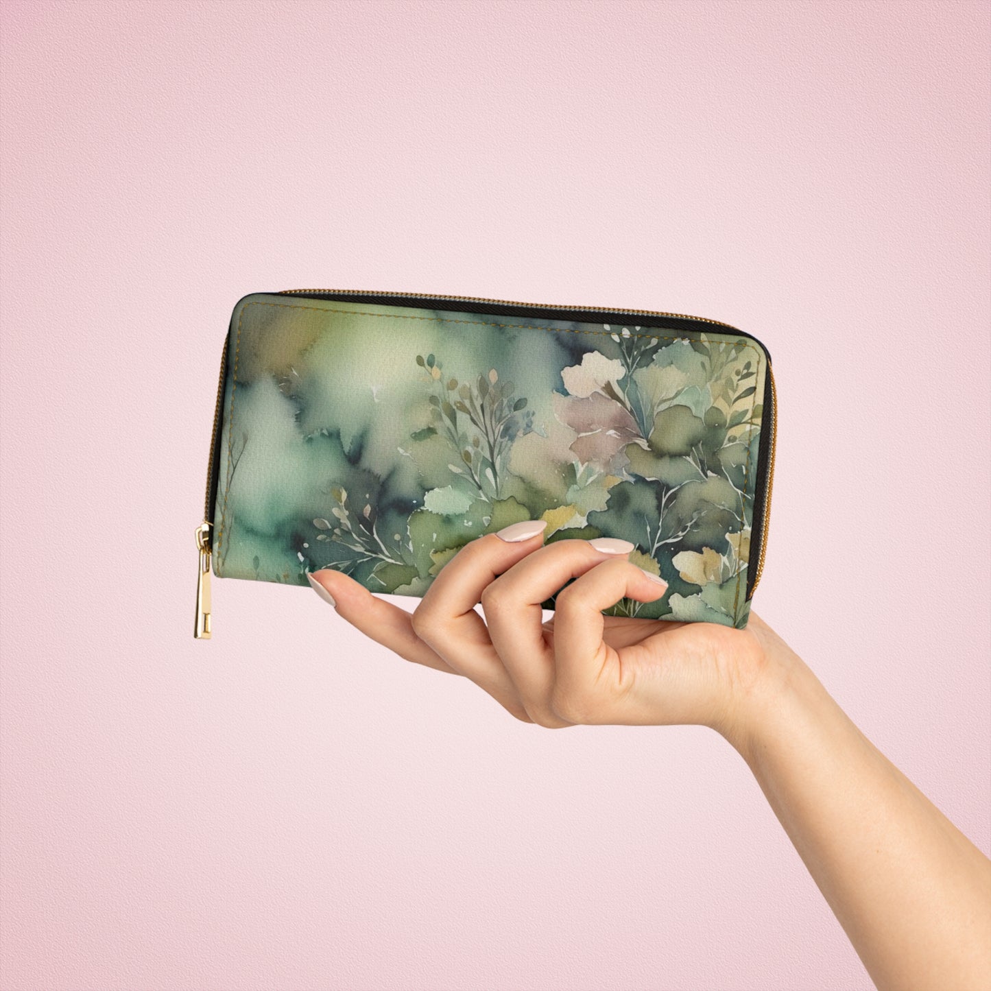 "Harmony" Art by Brooke Lumbus | Zipper Wallet