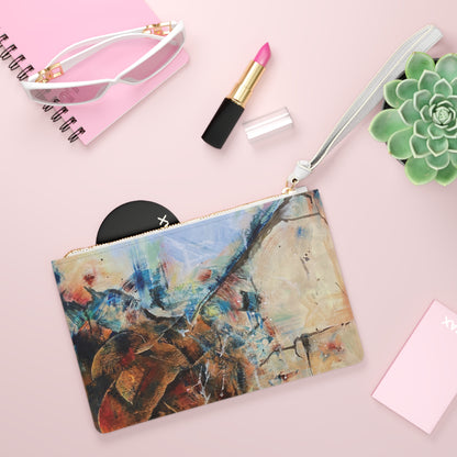 "Convergence" by Alex May | Clutch Bag