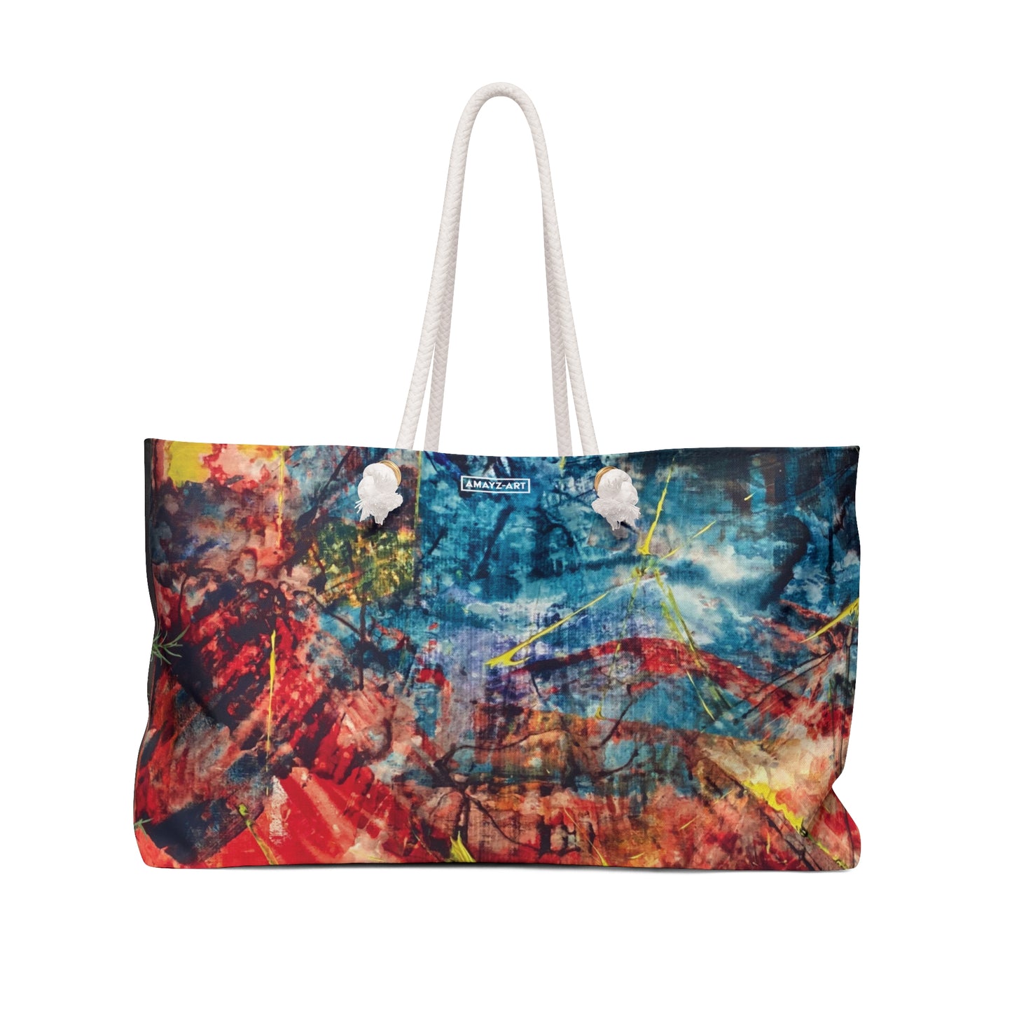 "Ocean Bluff" by Alex May | Weekender Tote