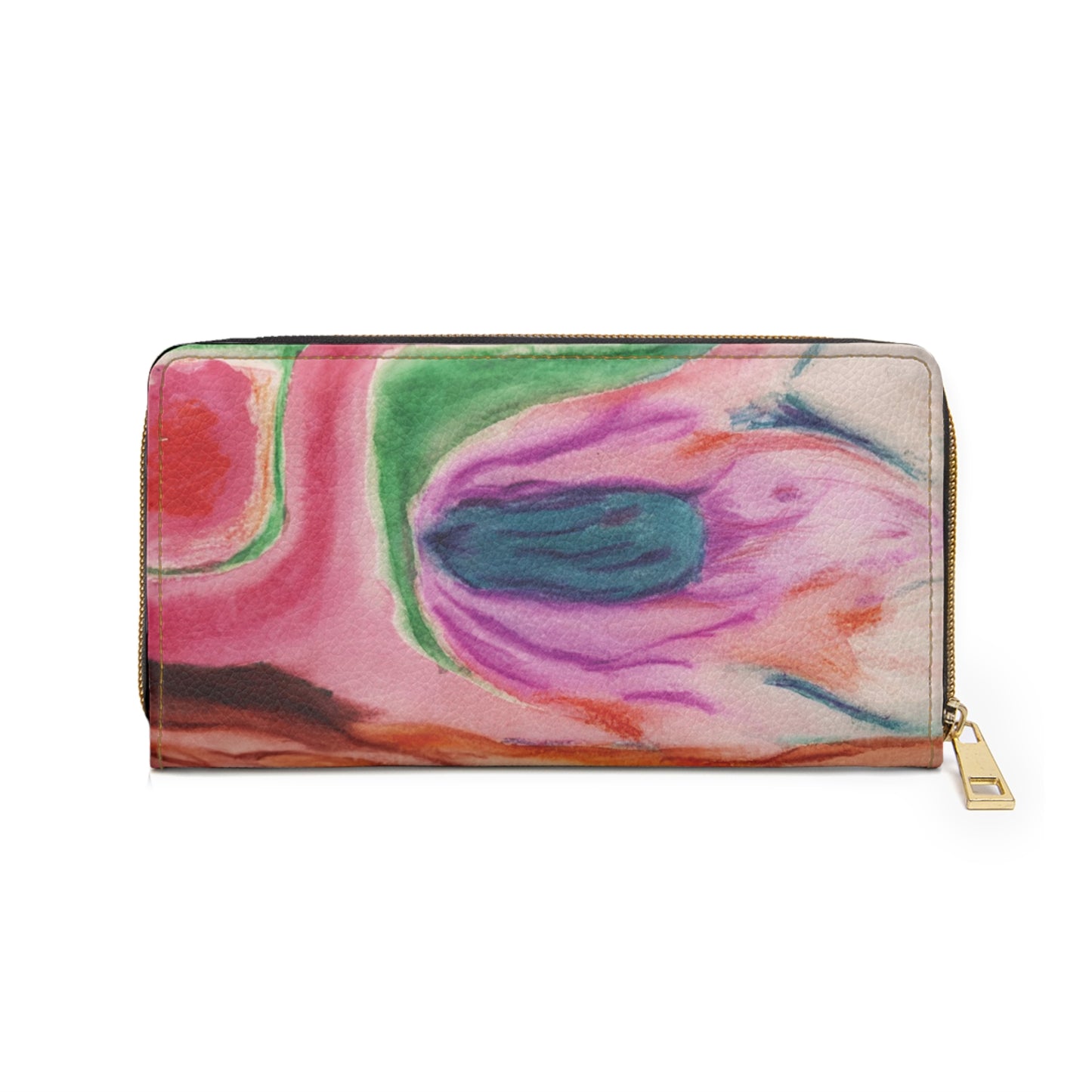 "Aura" by Pam Brown | Zipper Wallet