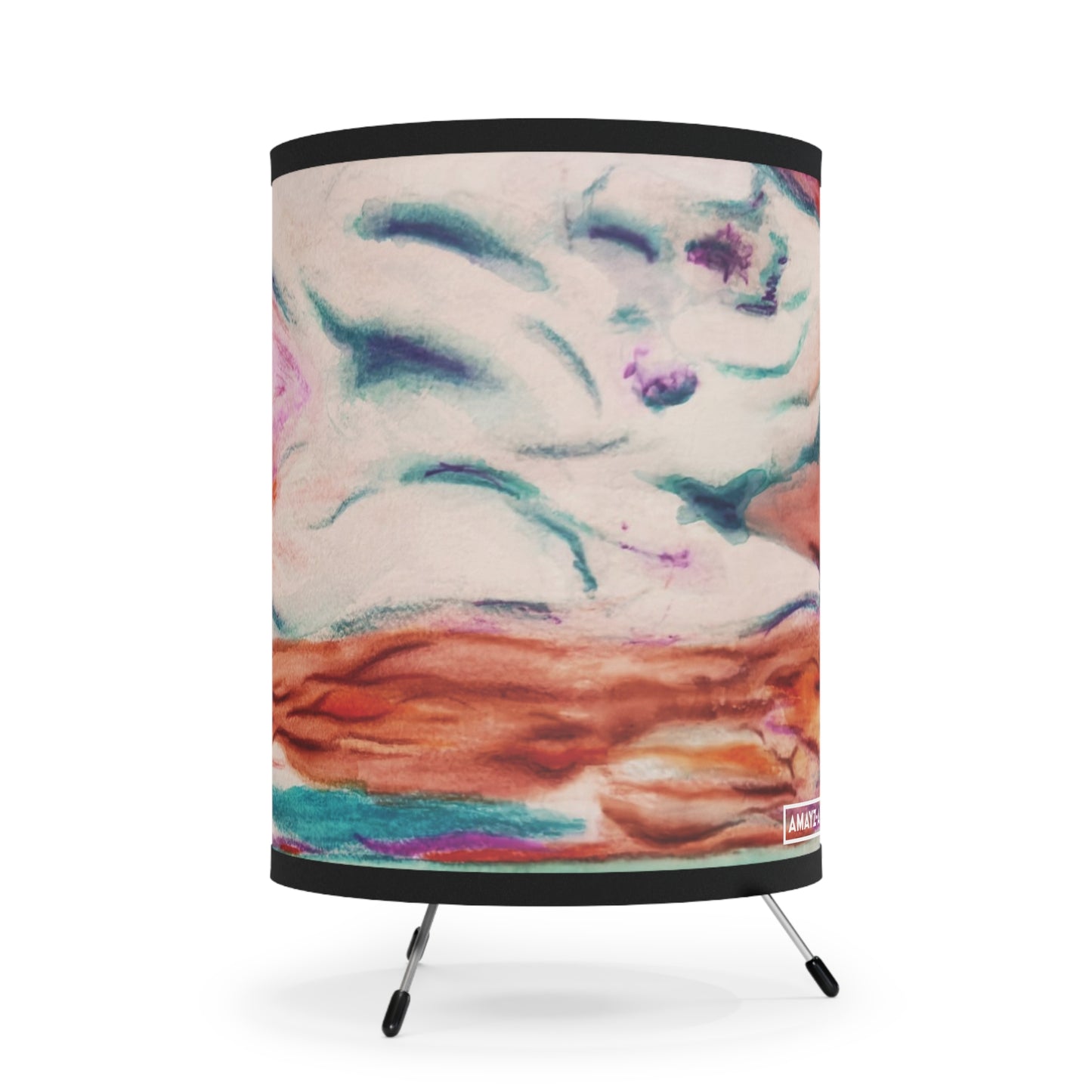 "Aura" by Pam Brown | Tripod Lamp