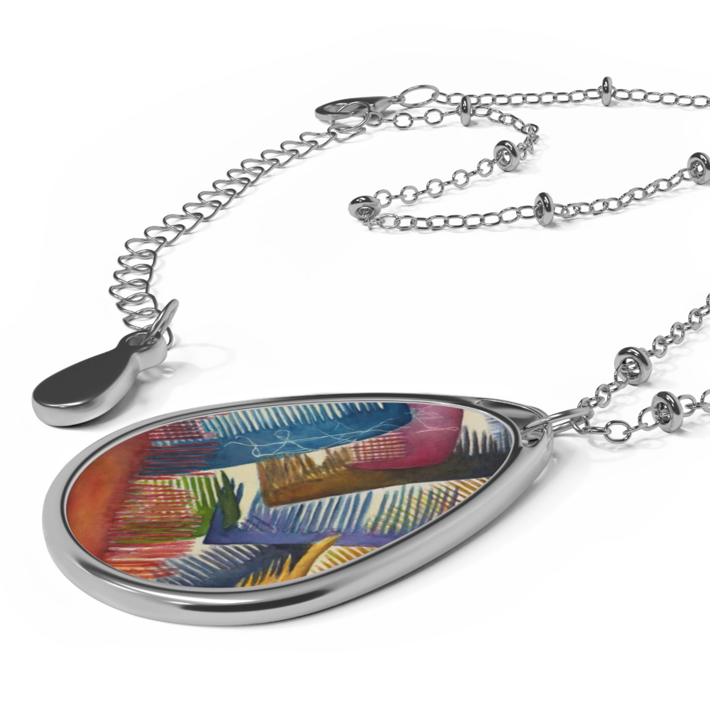 "Combs" by Pam Brown | Pendant Necklace